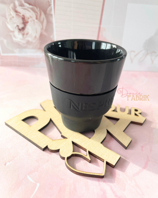 MA DOUCE FABRIK Dessous de tasse bois