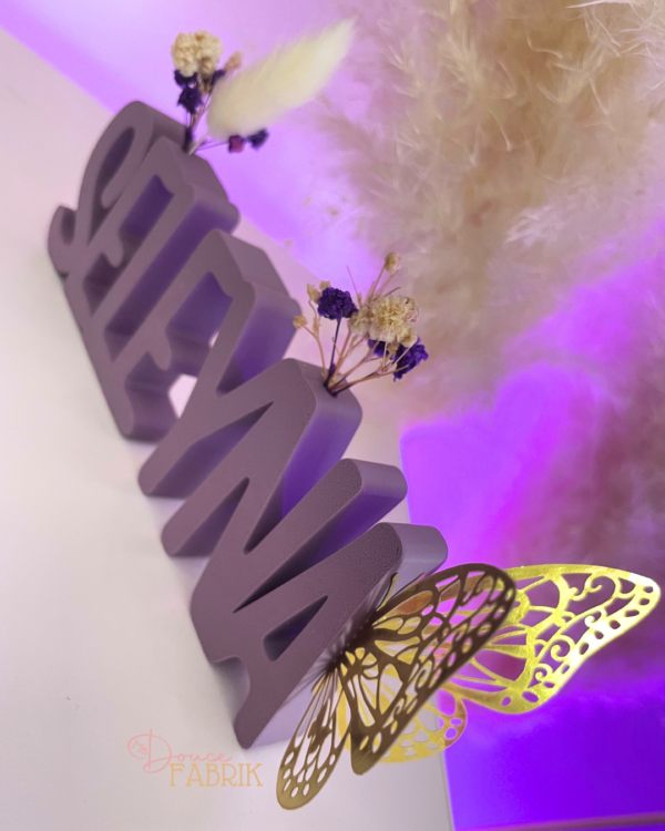 Mon Prénom Fleuri 3D – Image 4