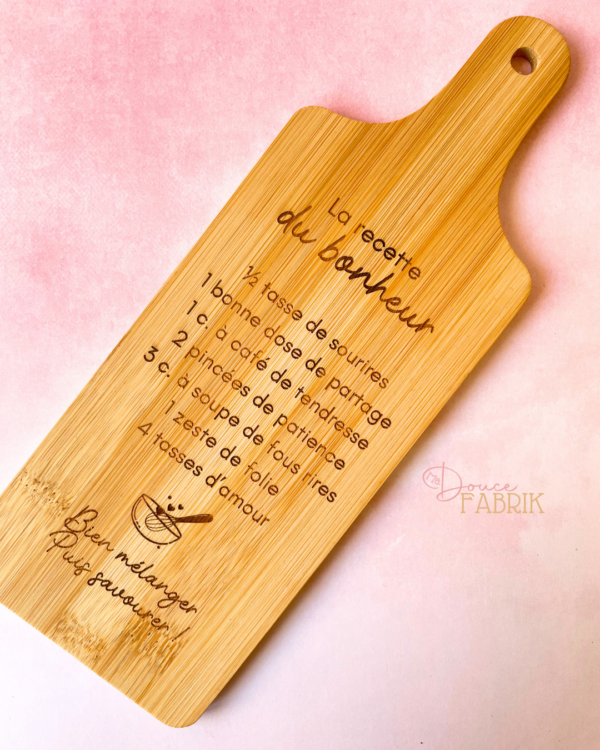Planche Apéro Personnalisée en Bambou - L'Idée Cadeau Originale – Image 6