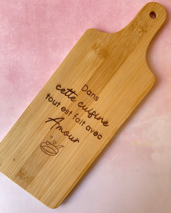 Planche Apéro Personnalisée en Bambou - L'Idée Cadeau Originale – Image 5