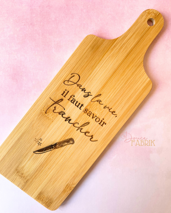 Planche Apéro Personnalisée en Bambou - L'Idée Cadeau Originale – Image 4