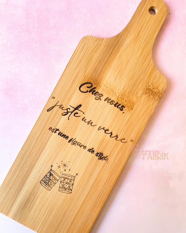 Planche Apéro Personnalisée en Bambou - L'Idée Cadeau Originale – Image 3