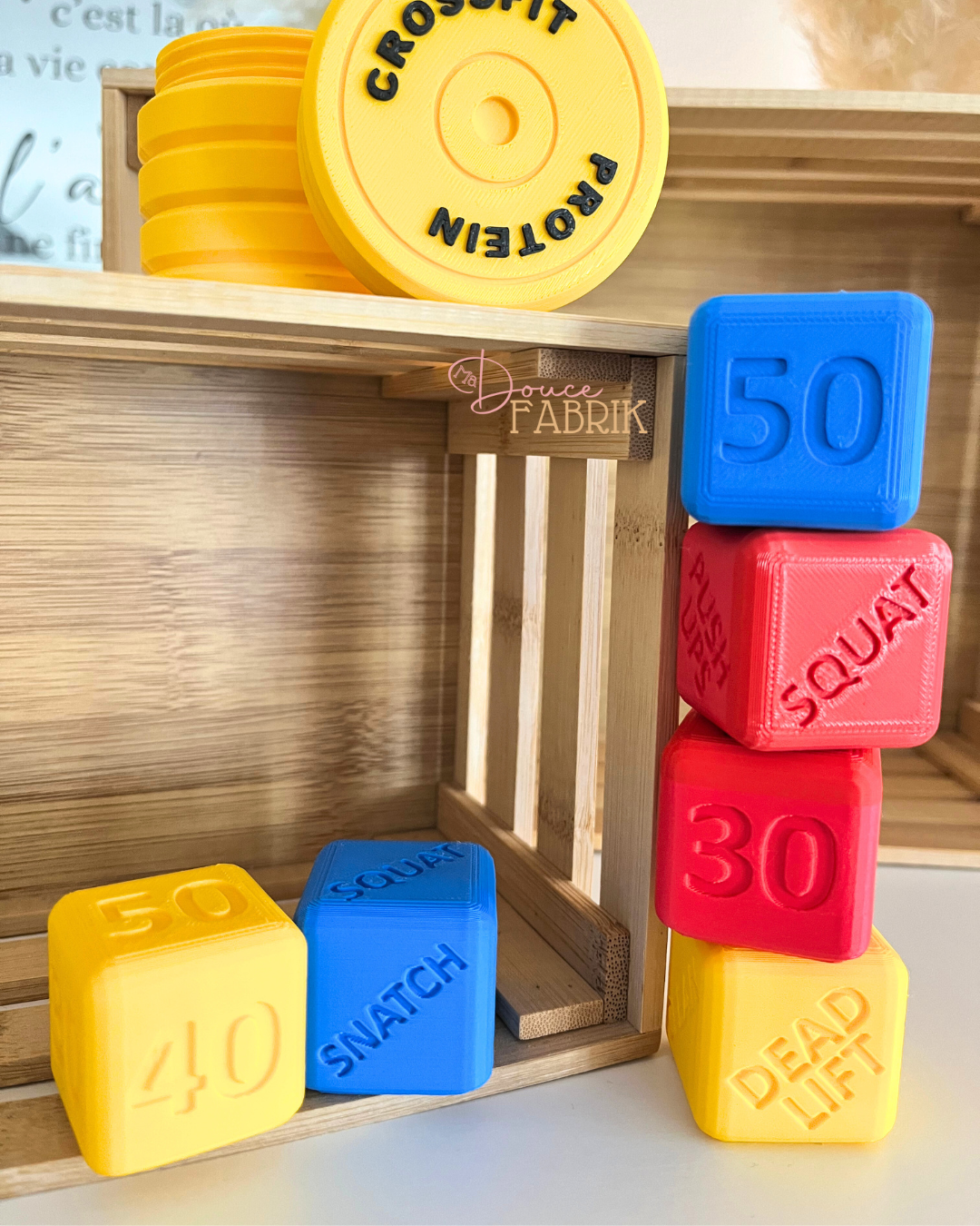 Dés d'entraînement WOD CrossFit