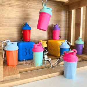 Porte-clés Shaker de protéines