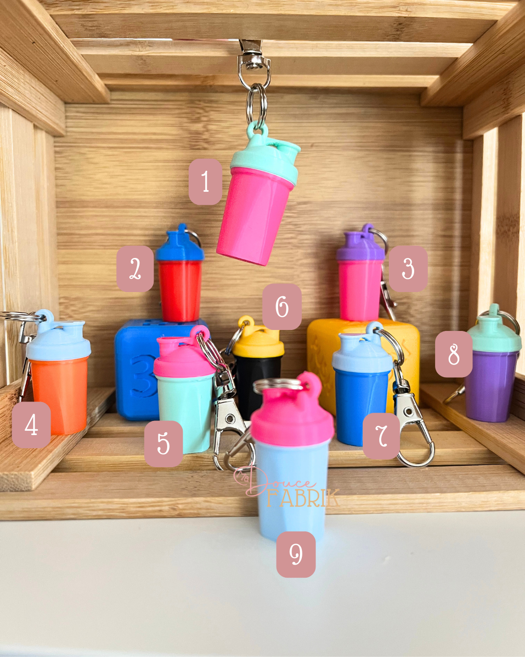 Porte-clés Shaker de protéines – Image 2