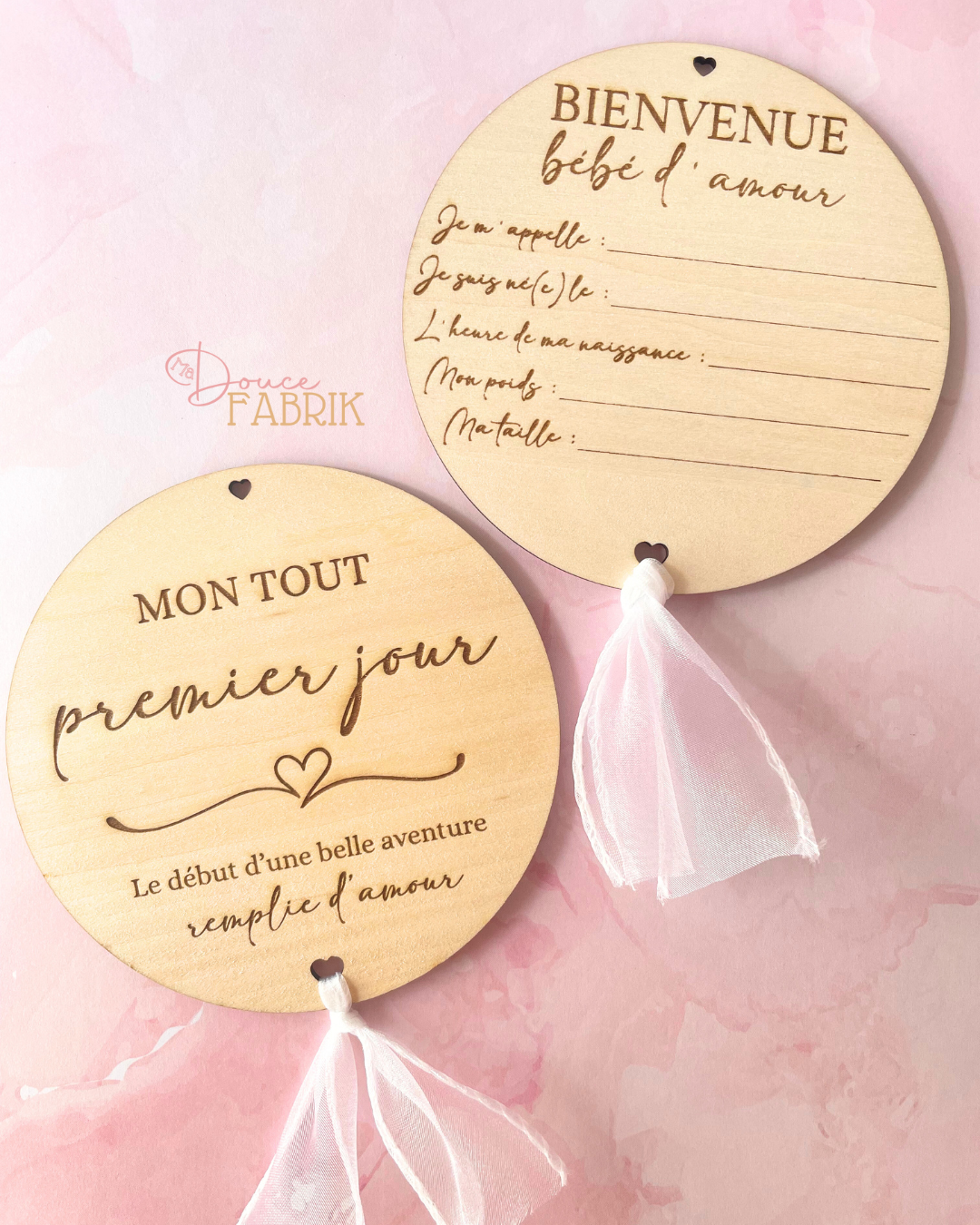 Cercle de Naissance Réversible en Bois – Image 4