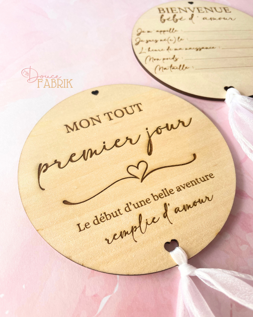 Cercle de Naissance Réversible en Bois – Image 2