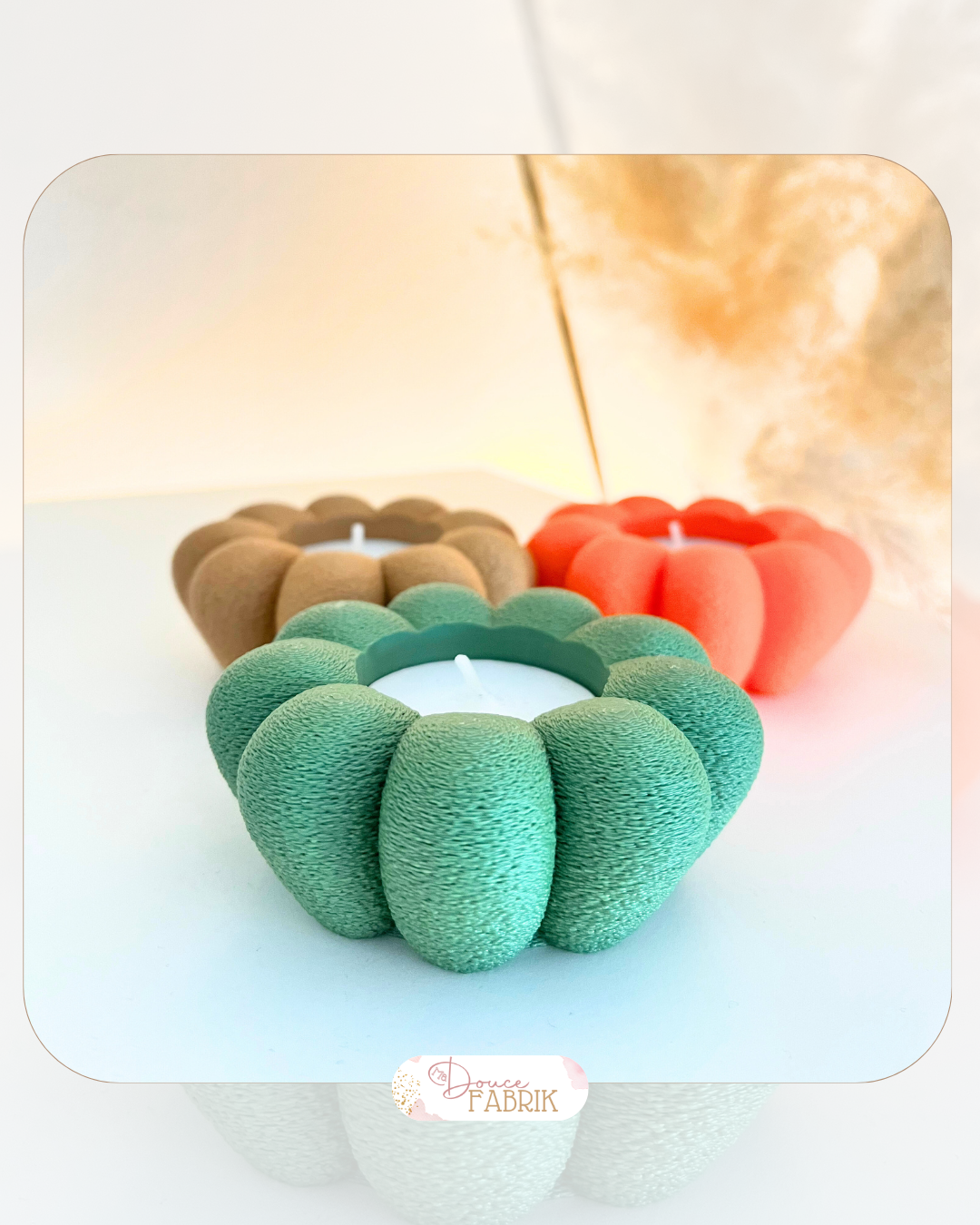 Bougeoirs Citrouilles Sculptées