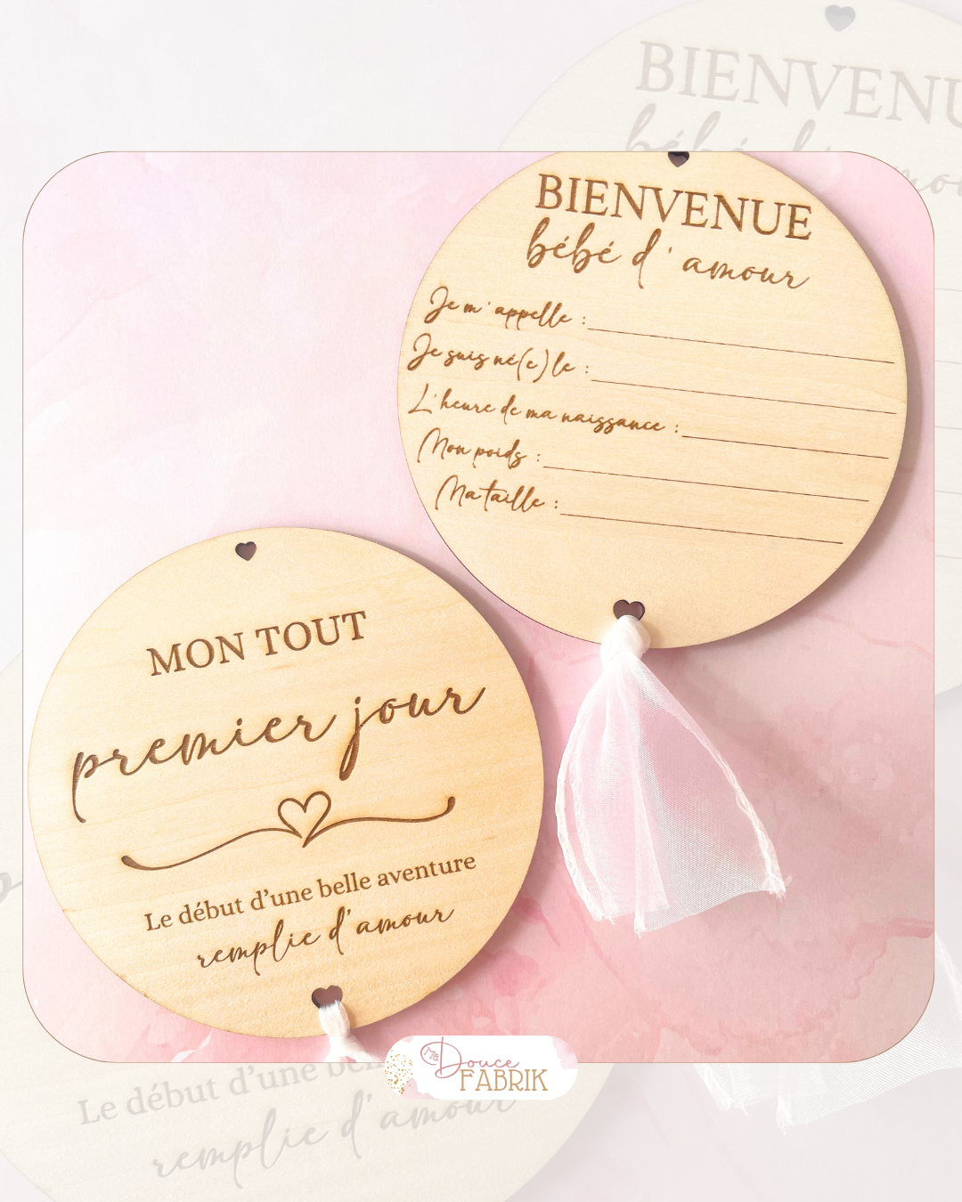 Cercle de Naissance Réversible en Bois