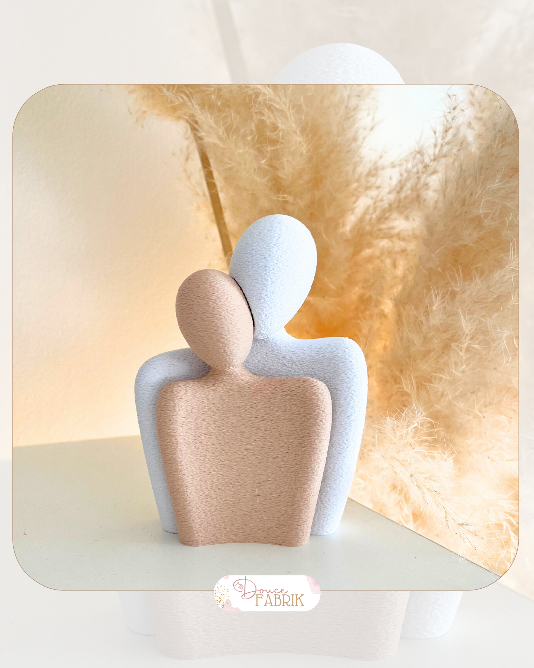 Sculpture "Etreinte d'amour"