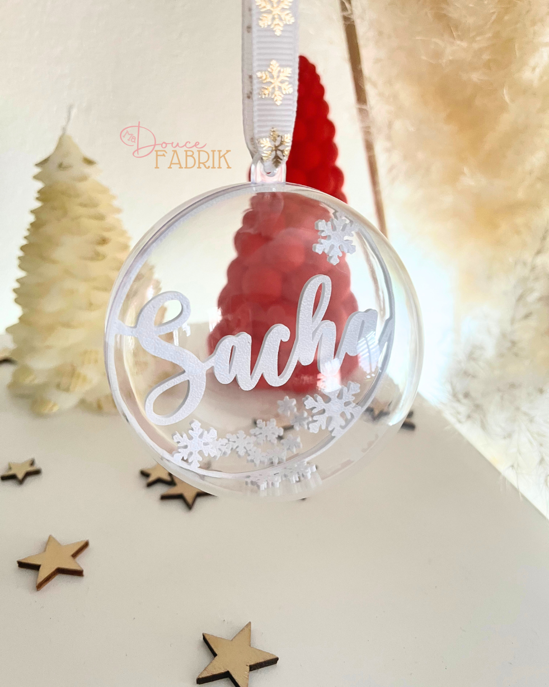 Boule Neigeuse et Prénom 3D – Image 4