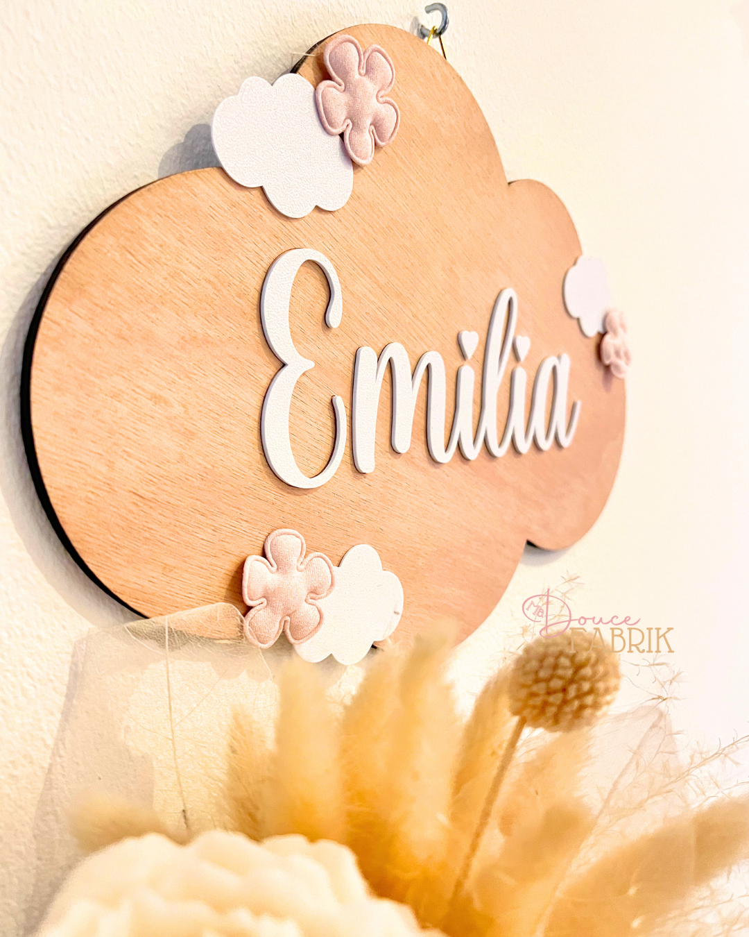 Plaque de Porte Nuage Personnalisée – Image 5