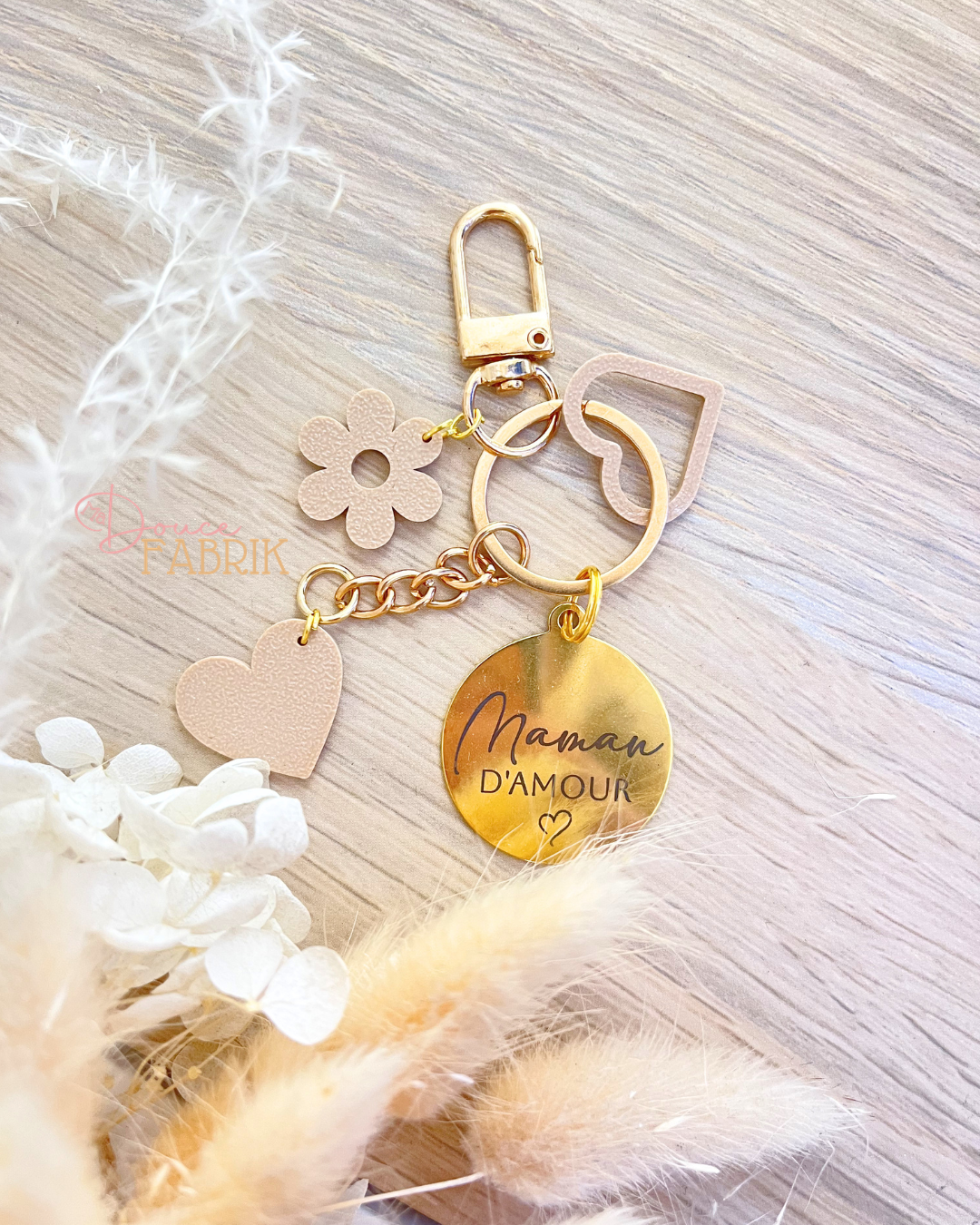 Porte-clés Chic Multi-Breloques "Maman" – Image 2