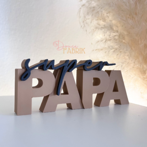 Décoration "Super PAPA"